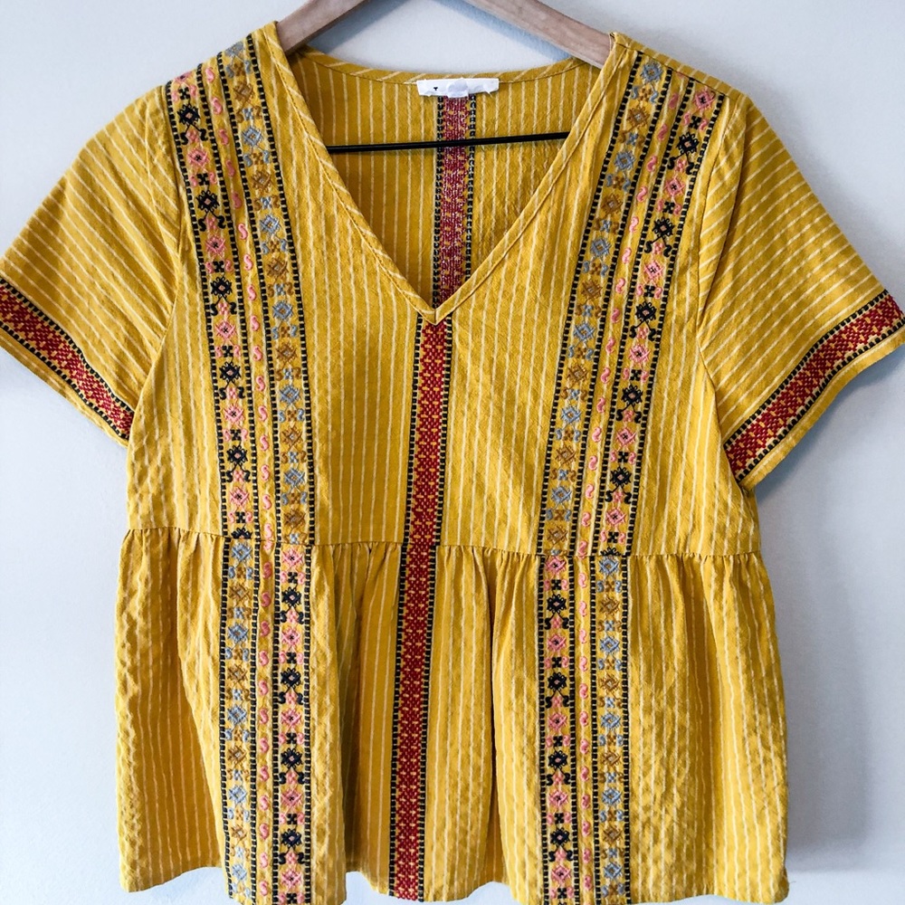 ROOLEE embroidered top